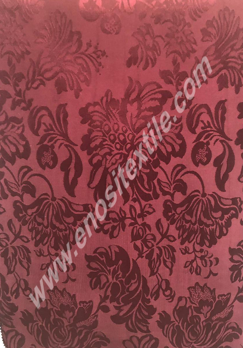 KLT-048 Claret Red Dyed Fabrics Fabrics